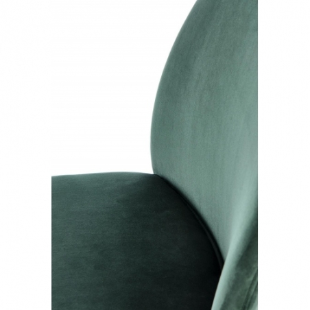 K443 dark green velvet chair Halmar