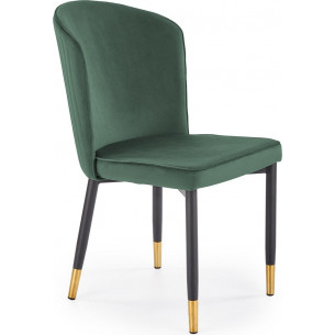 K446 dark green velvet chair Halmar