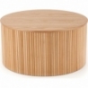Woody 80 natural wooden coffee table Halmar
