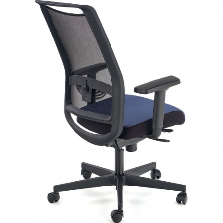 Gulietta black&amp;blue adjustable office chair Halmar