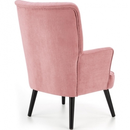 Delgado pink velvet armchair Halmar