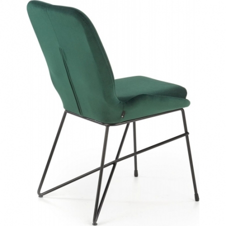K454 green modern velvet chair Halmar