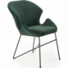 K458 green modern velvet chair Halmar