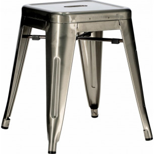 Designer Tolix - Paris industrial metal stool