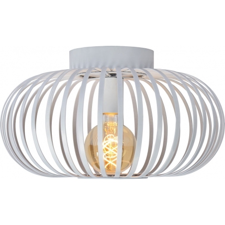 Manuela 40 white wire ceiling lamp Lucide