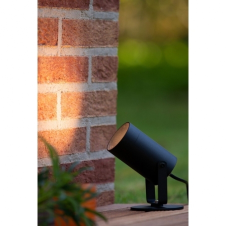 Taylor black outdoor lamp Lucide