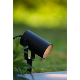 Taylor black outdoor lamp Lucide