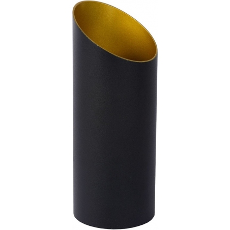 Quirijn black&amp;gold tube table lamp Lucide