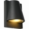 Liam anthracite outdoor wall lamp Lucide