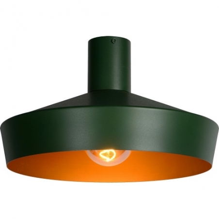 Cardiff 40 green metal ceiling lamp Lucide