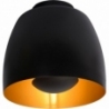 Nolan 24 black ceiling lamp Lucide