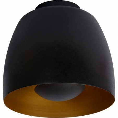 Nolan 24 black ceiling lamp Lucide