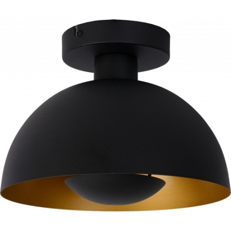 Siemon 25 black eclectic ceiling lamp Lucide