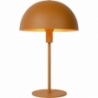 Stylowa Lampa stołowa "grzybek" Siemon żółta Lucide na komodę i do sypialni
