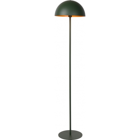 Stylowa Lampa podłogowa "grzybek" Siemon zielona Lucide do salonu i sypialni