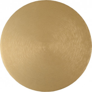 Eklyps 15 LED gold matt round glamour wall lamp Lucide