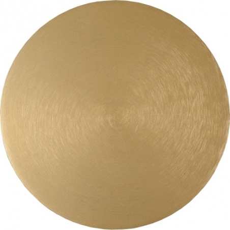 Eklyps 15 LED gold matt round glamour wall lamp Lucide