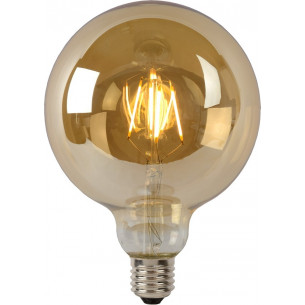 Filament LED G125 amber E27/8W 800LM 2700K Lucide