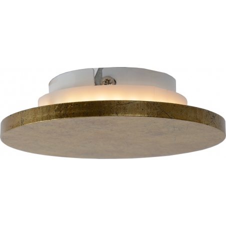 Glimpse 14 gold matt glamour round wall lamp Lucide