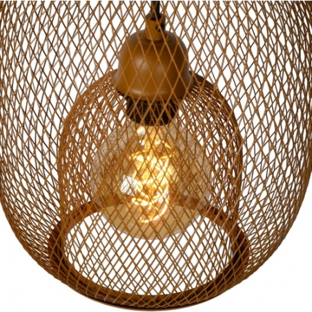 Jerrel 25 brown mesh pendant lamp Lucide