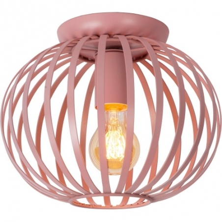 Manuela 25 pink ball wire table lamp Lucide