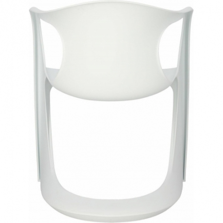 Spak insp. Casalino white designer chair Intesi