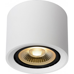 Fedler LED white round spot ceiling lamp Lucide