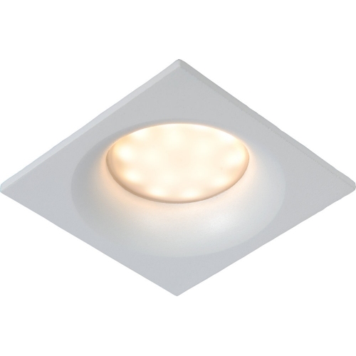 Ziva LED white square recessed spotlight Lucide