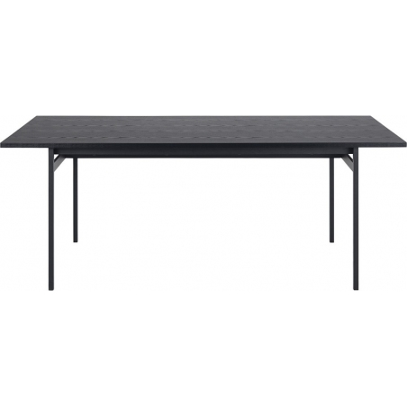 Angus 200x90 black loft dining table Actona
