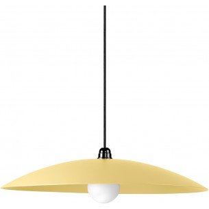 Stylowa lampa wisząca do salonu i sypialni. Duża lampa wisząca Sputnik 96 Dusky Citron LoftLight