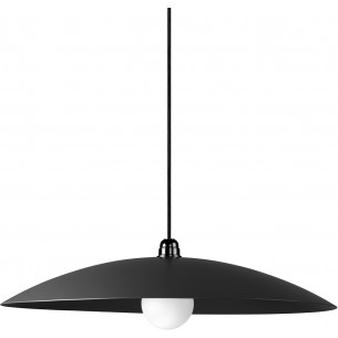 Stylowa lampa wisząca do salonu i sypialni. Duża lampa wisząca Sputnik 96 Jet Black LoftLight