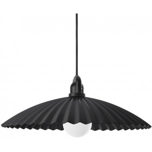 Stylowa lampa wisząca do salonu i sypialni. Lampa wisząca dekoracyjna Fala 48 Jet Black LoftLight