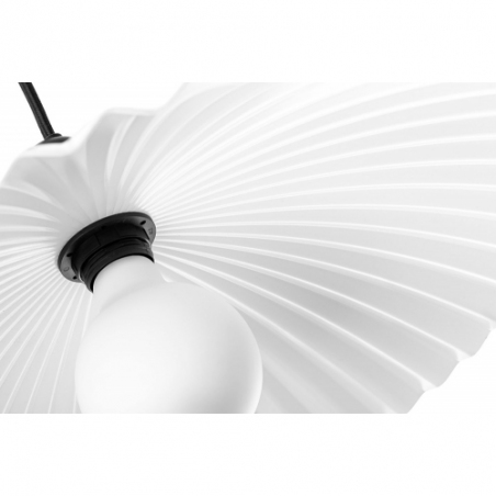 Lampa ogrodowa| Lampa zewnętrzna wisząca Fala IP65 Bright White LoftLight na taras i patio