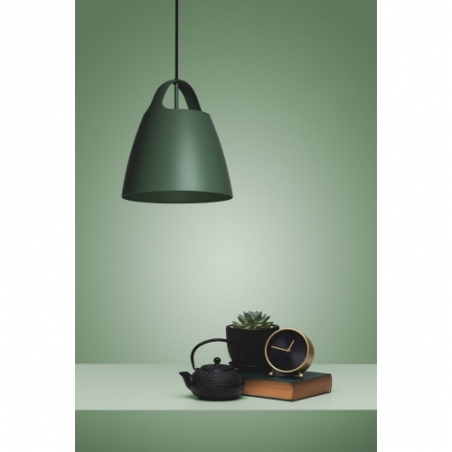 Stylowa lampa wisząca do salonu i sypialni. Lampa wisząca designerska Belcanto 28 Hedge Green LoftLight