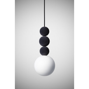 Bola Bola 28 Velvet anthracite decorative pendant lamp LoftLight