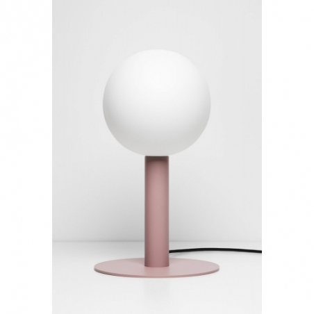 Lampa na komodę. Stylowa Lampa stołowa designerska Matuba Table Adobe Rose LoftLight