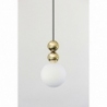 Bola Bola Gloss 18 brass decorative pendant lamp LoftLight