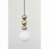 Bola Bola Gloss 28 steel/brass/steel decorative pendant lamp LoftLight