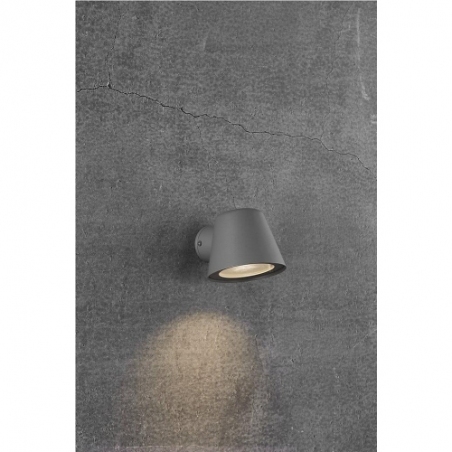 Aleria grey outdoor wall lamp Nordlux