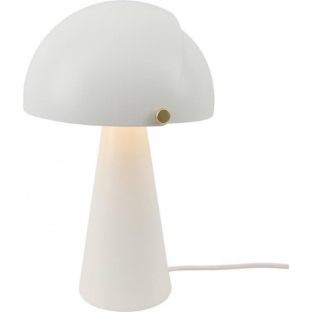 Align white retro table lamp DFTP