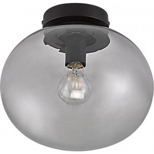 Alton 27 smoke glass ball ceiling lamp Nordlux