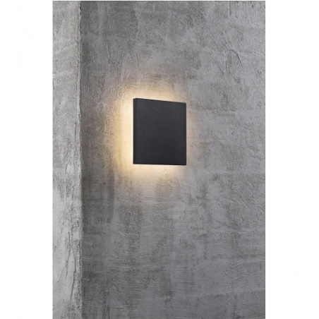 Kinkiet elewacyjny| Kinkiet zewnętrzny Artego Square LED czarny Nordlux 