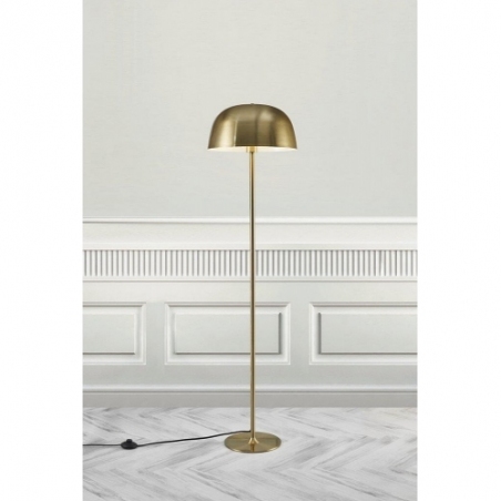 Cera brass art deco floor lamp Nordlux