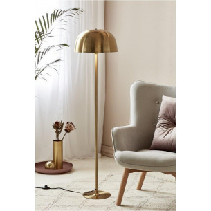 Cera brass art deco floor lamp Nordlux