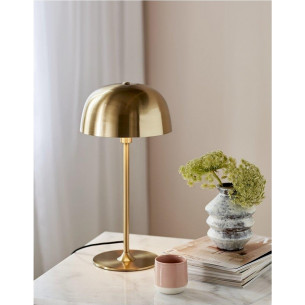 Cera brass art deco table lamp Nordlux