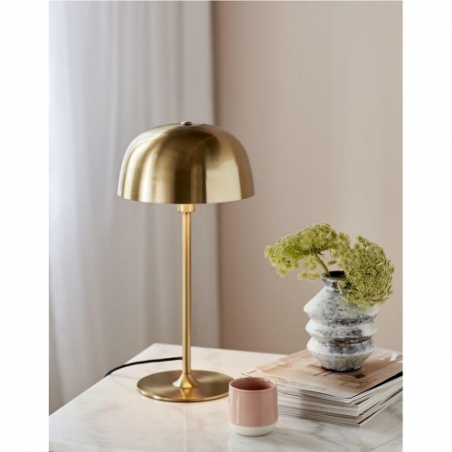 Cera brass art deco table lamp Nordlux