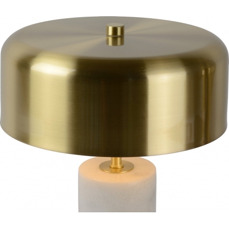 Mirasol white brass table lamp Lucide