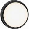 Cuba Bright Round LED black outdoor wall lamp Nordlux