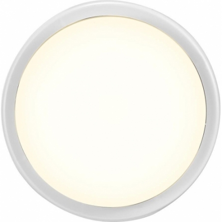 Cuba Bright Round LED white outdoor wall lamp Nordlux