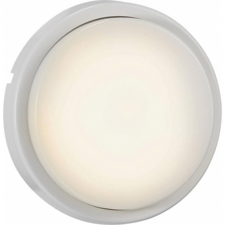 Cuba Energy Round LED white outdoor wall lamp Nordlux